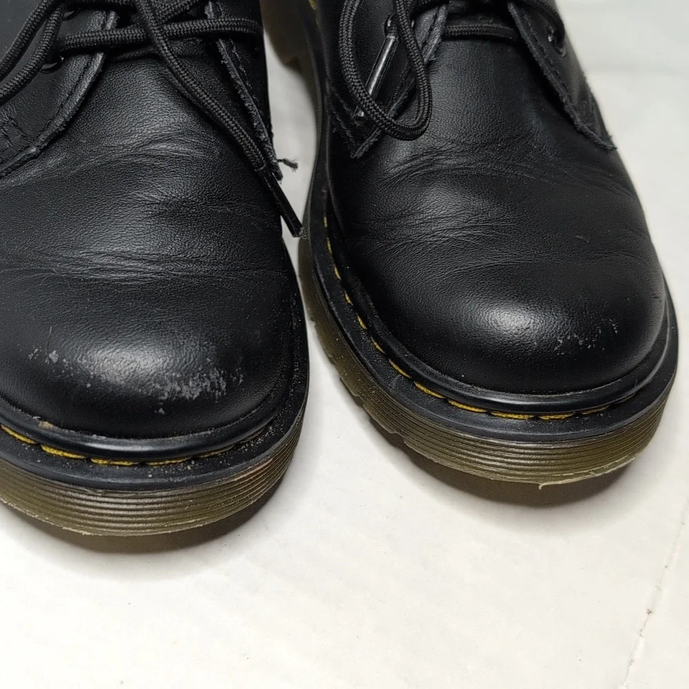 Dr. Marten Kids 1461 Lace Up Loafers Black.